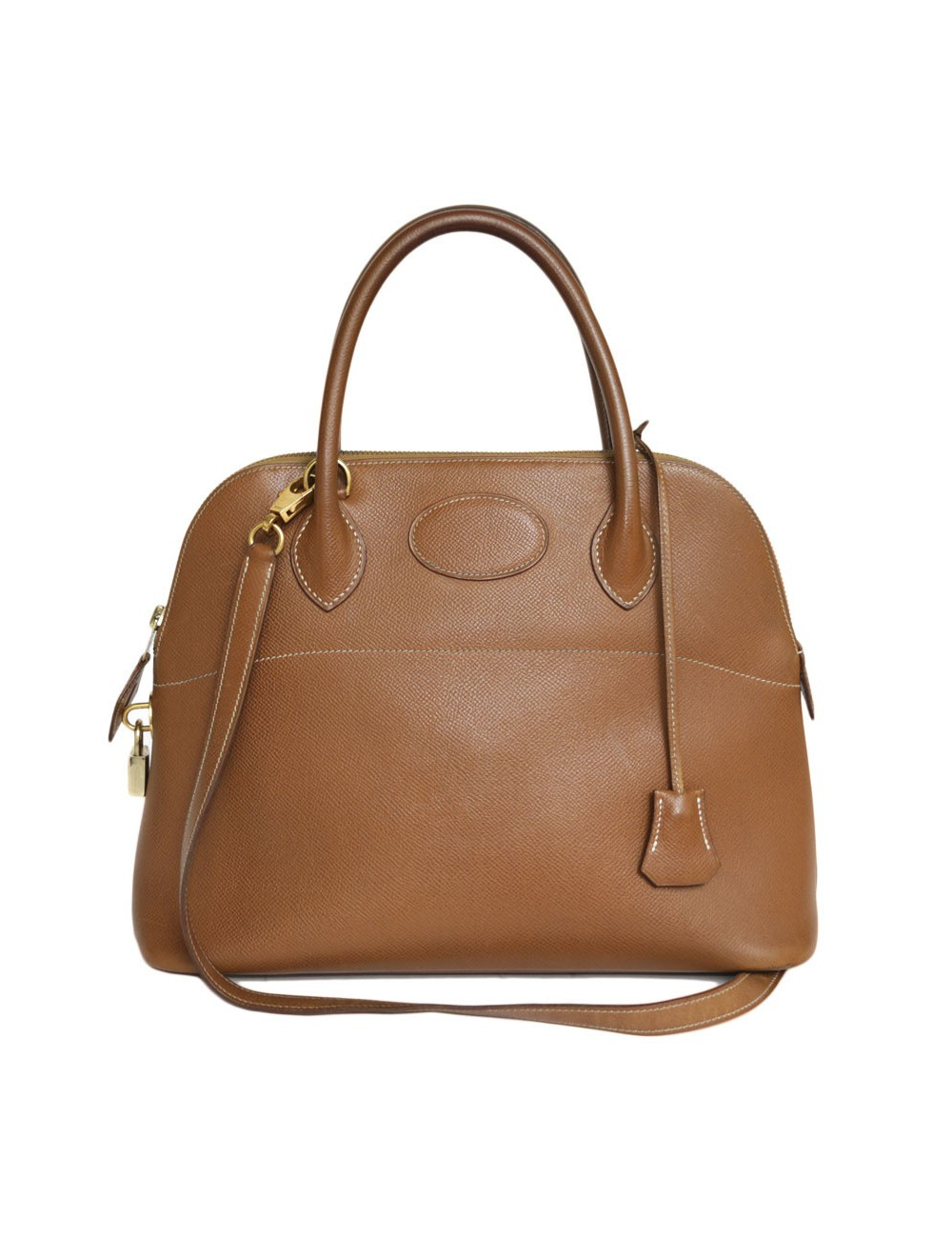 Sac bolide HERMES gold  cuir epsom