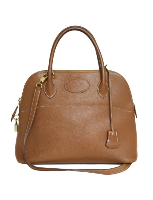 Sac bolide HERMES gold  cuir epsom
