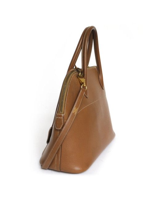 Sac bolide HERMES gold  cuir epsom