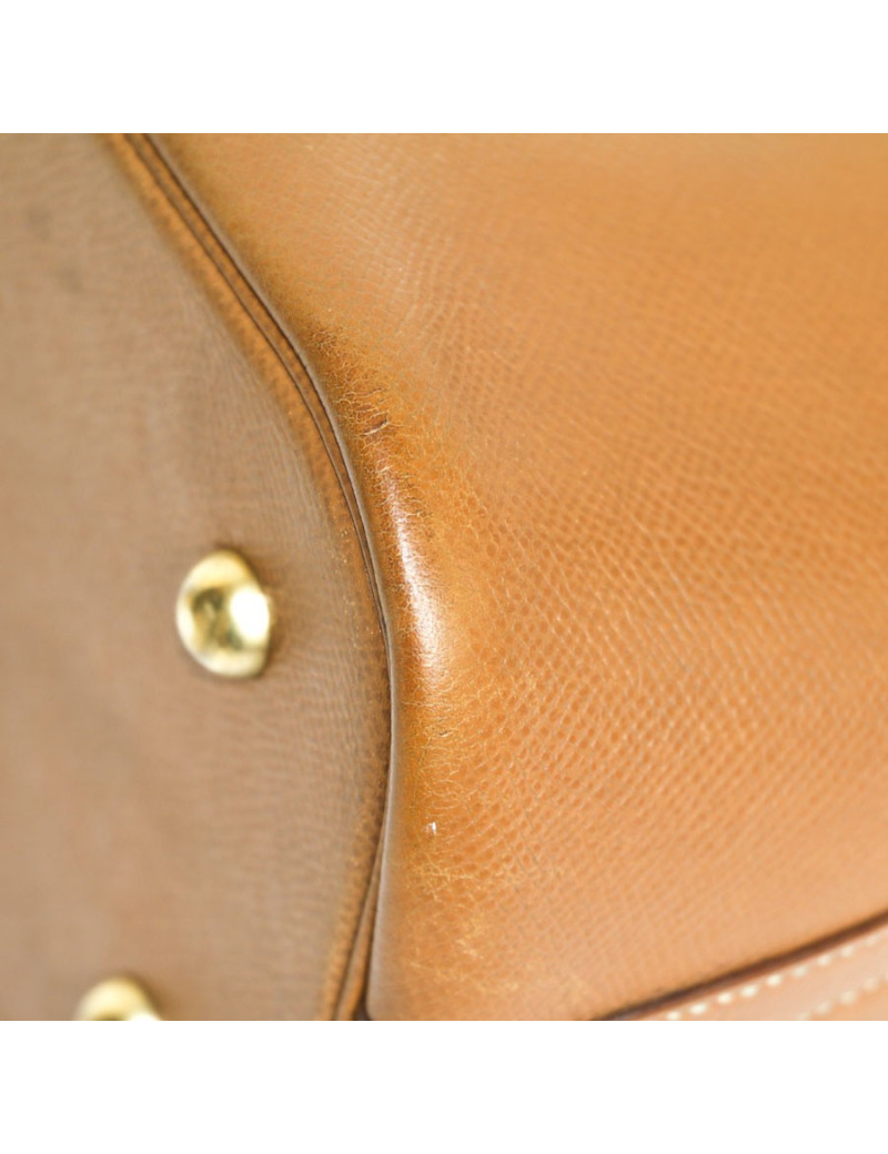 Sac bolide HERMES gold  cuir epsom