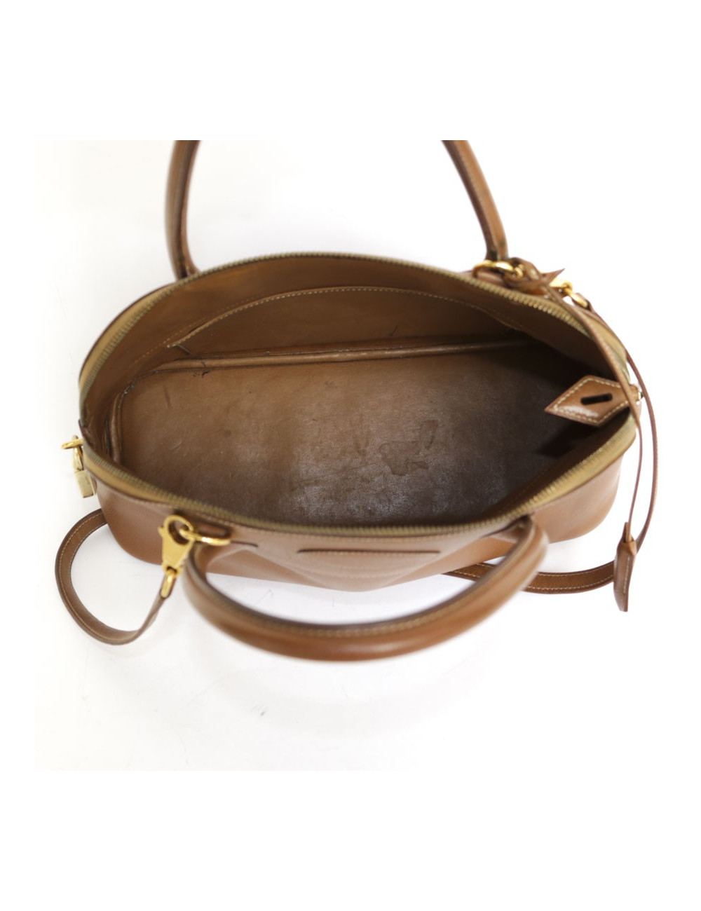 Sac bolide HERMES gold  cuir epsom