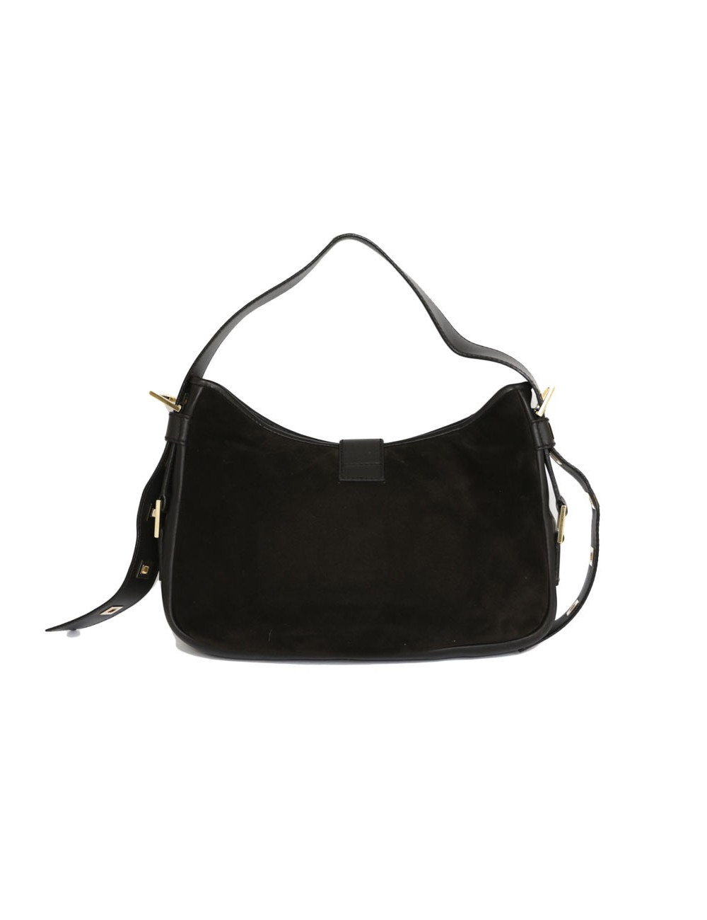 Sac SAINT LAURENT veau velours marron