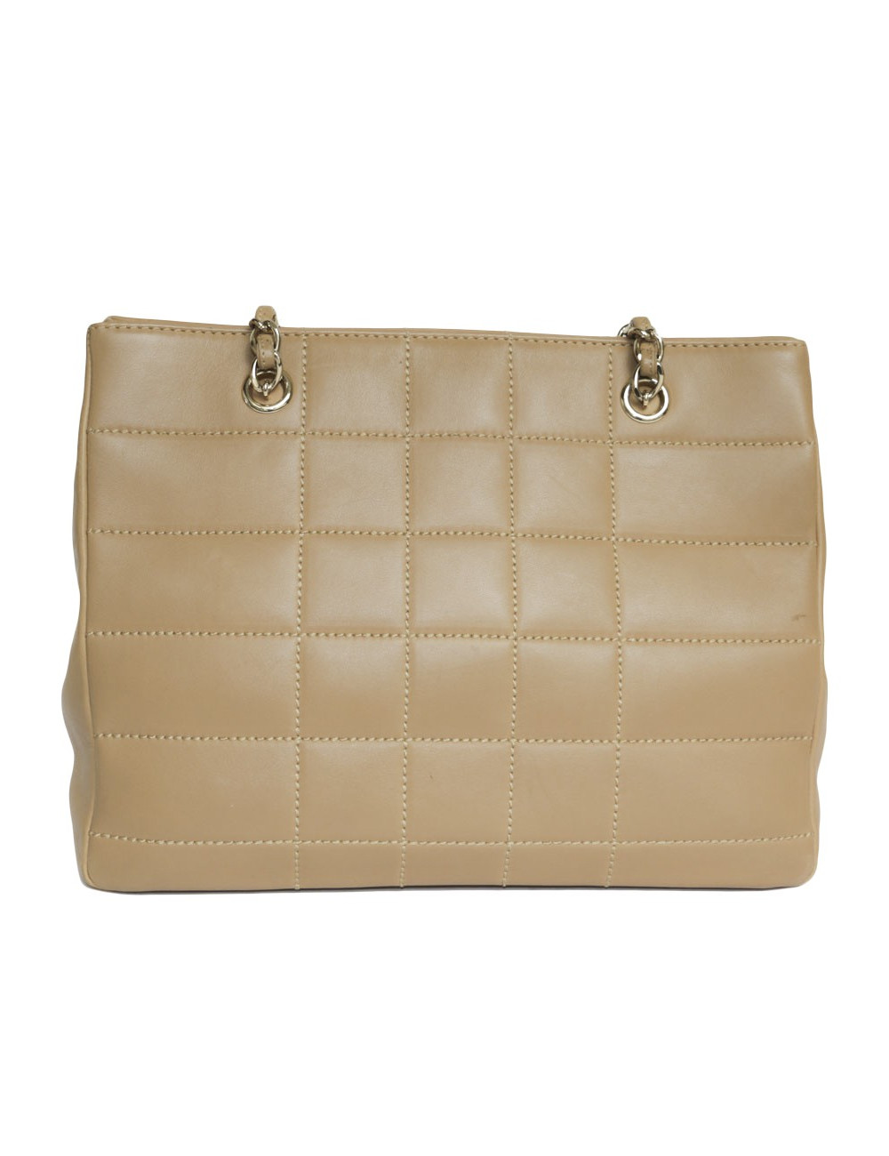 CHANEL lambskin gold bag