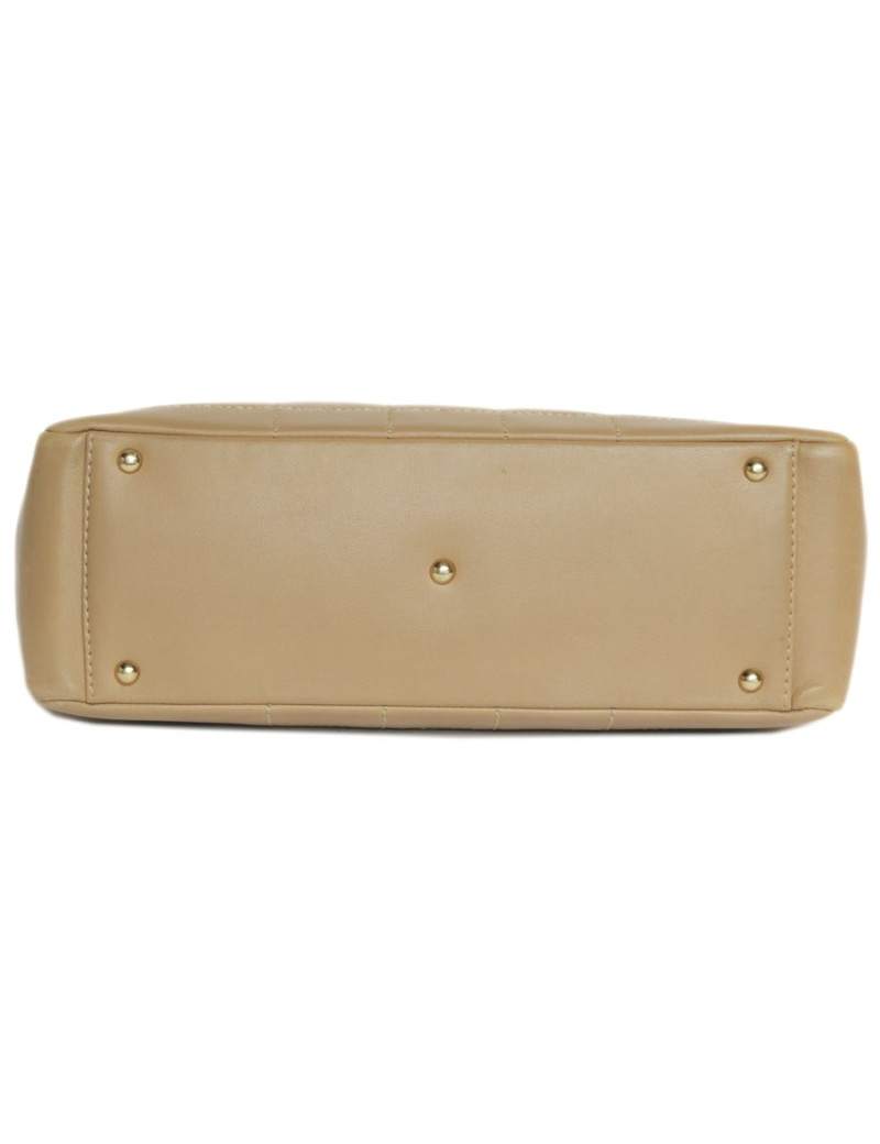 CHANEL lambskin gold bag