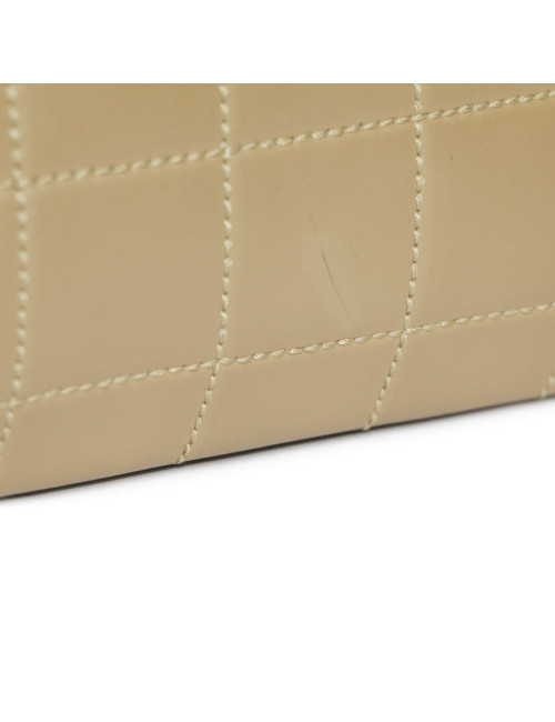 Sac CHANEL cuir d'agneau gold