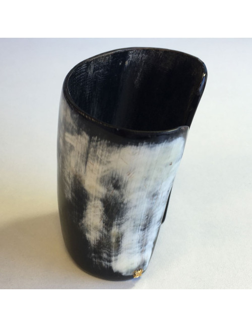 CELINE black Horn cufflinks