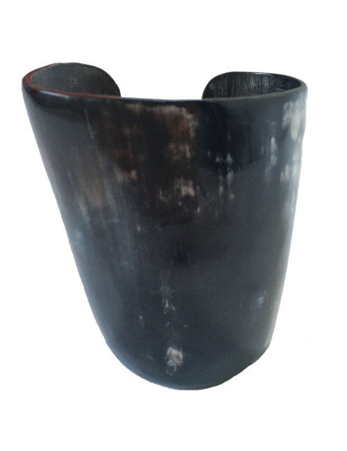 CELINE black Horn cufflinks