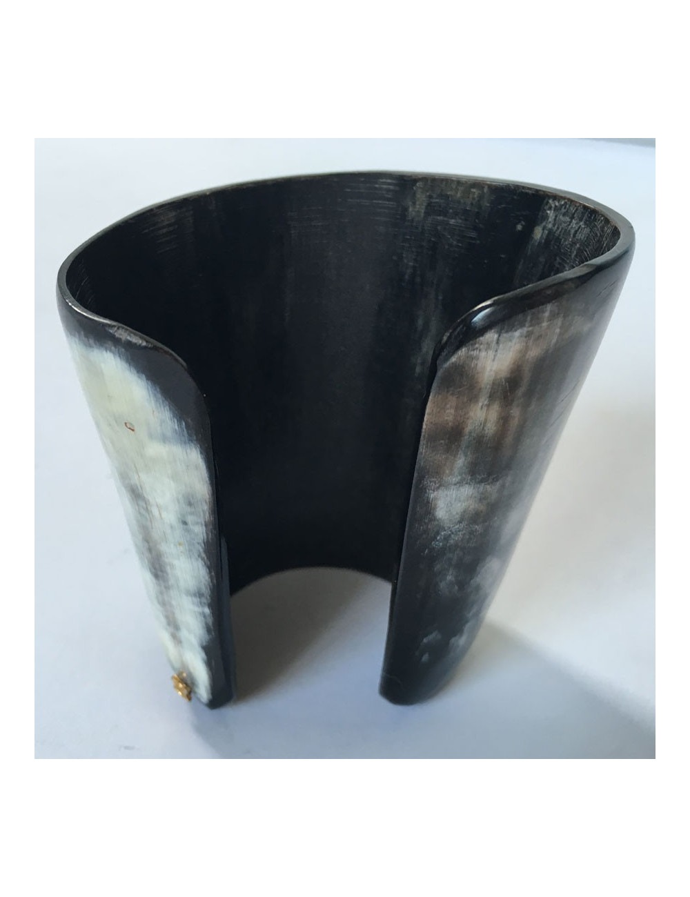 CELINE black Horn cufflinks