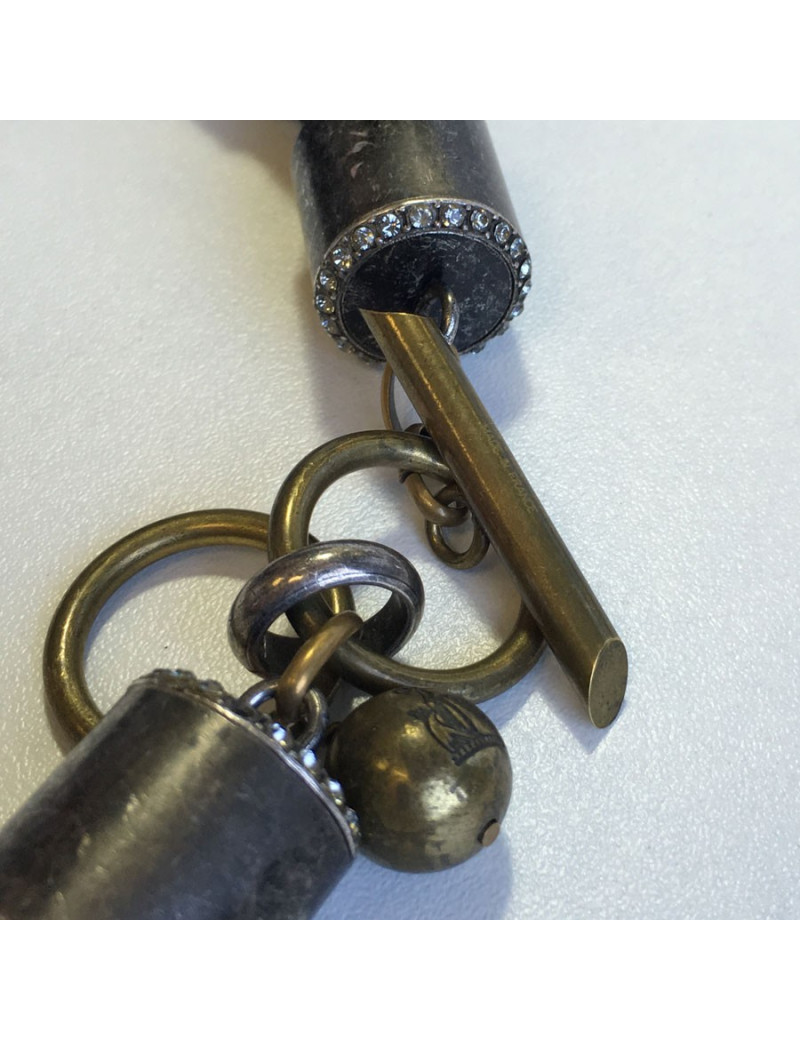 Collier LANVIN insecte en cristaux de swarovski et strass