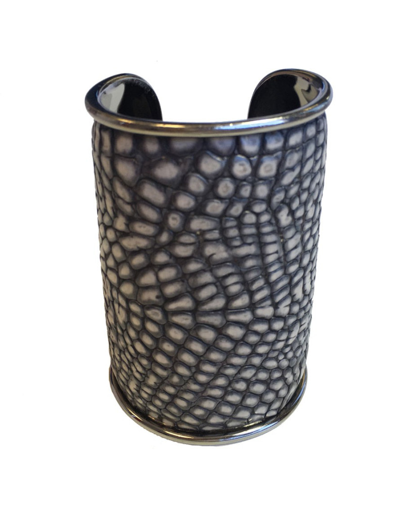 Manchette ANDREW GN autres marques en métal argenté