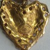 Golden vintage CHRISTIAN LACROIX clips
