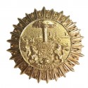 PIN CHANEL vintage gold metal round