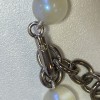 Collier CHANEL perles claires irisées