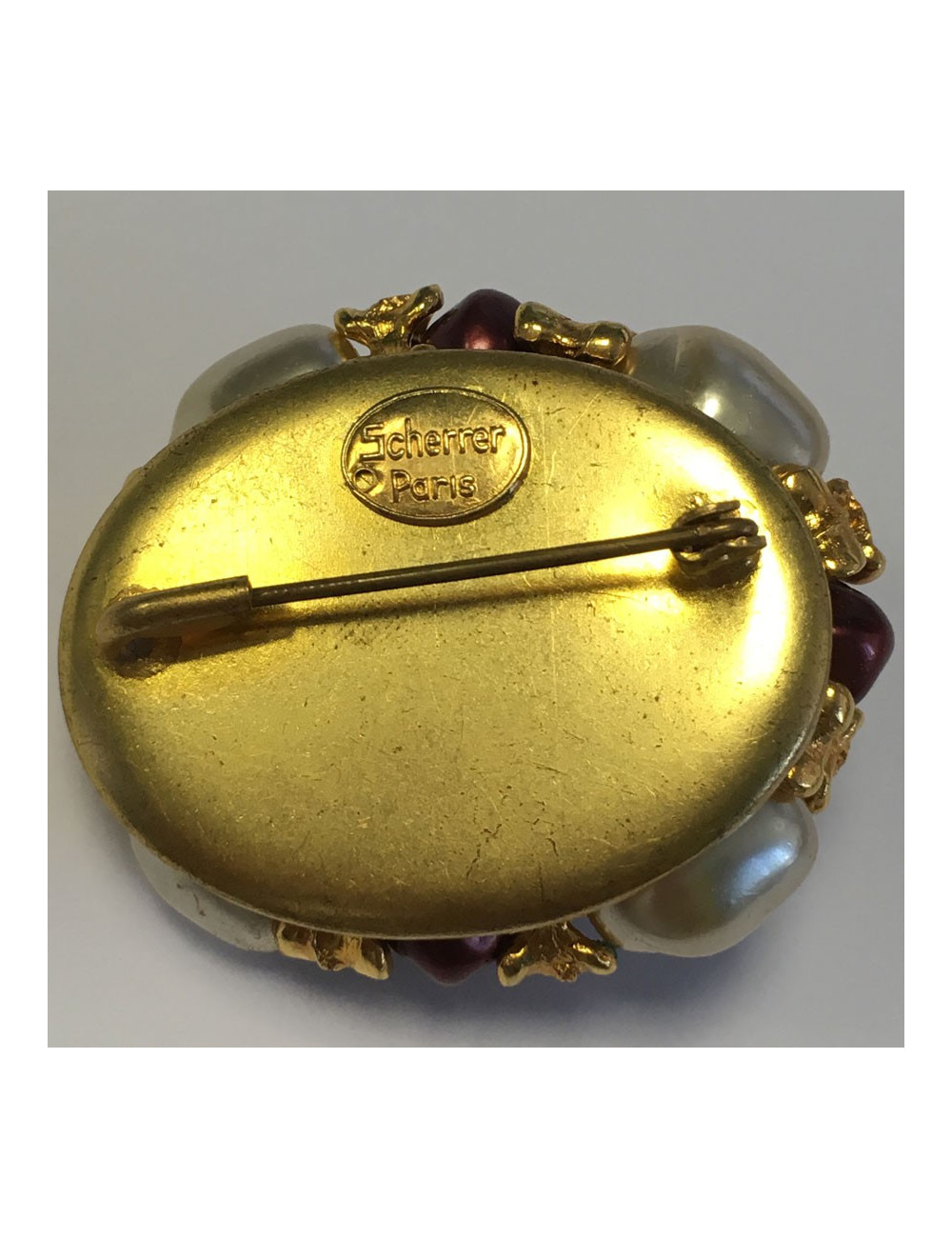 Broche JEAN-LOUIS SCHERRER vintage