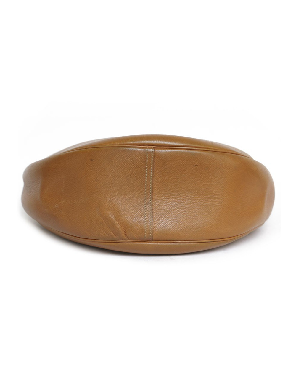 Vintage HERMES model 'Goa' bag in gold courchevel leather