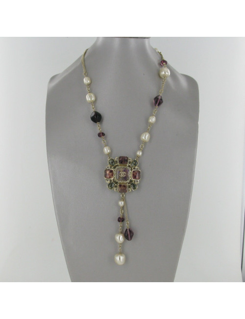 Collier améthyste CHANEL