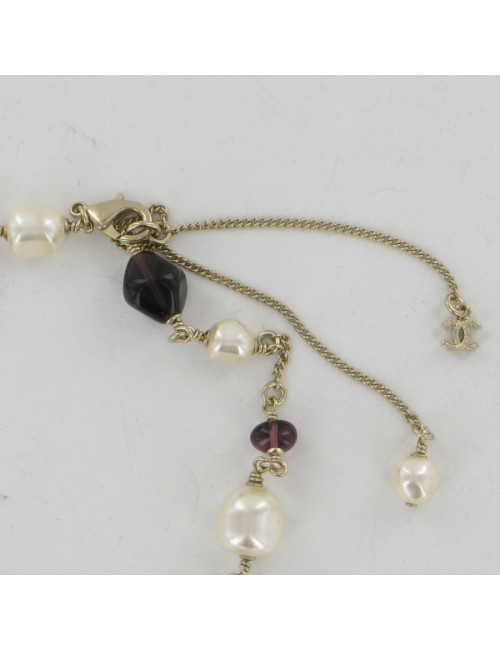 Collier améthyste CHANEL