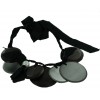 LANVIN necklace in metal and ebony