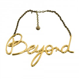 LANVIN 'Beyond' golden necklace