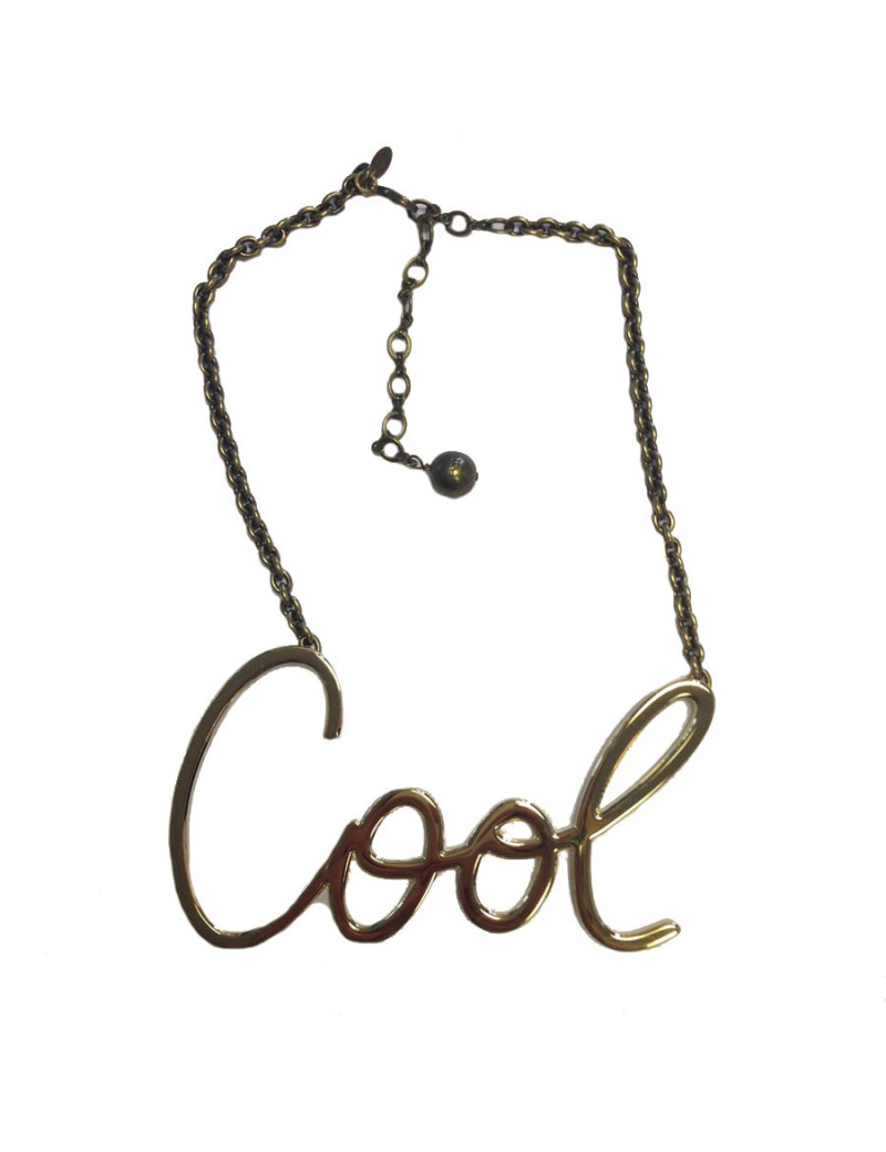 Collier doré Iconic Cool LANVIN