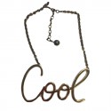 LANVIN 'Cool' Iconic golden necklace