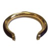 Rush HERMES leather bracelet and...