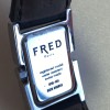 Watch FRED model 36 in steel and alligator