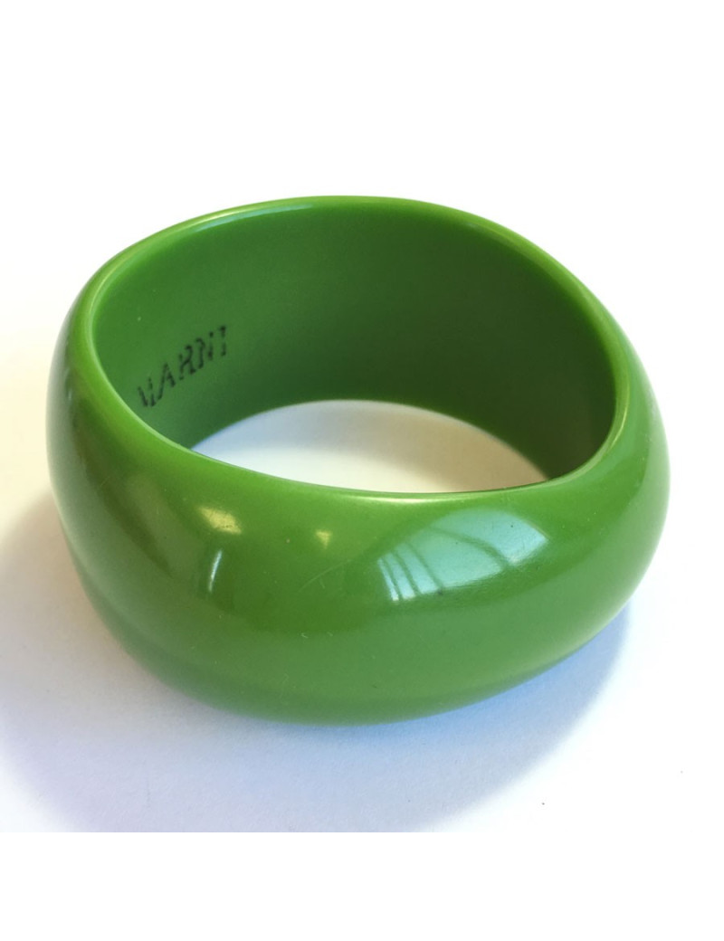 Bracelet MARNI en résine verte