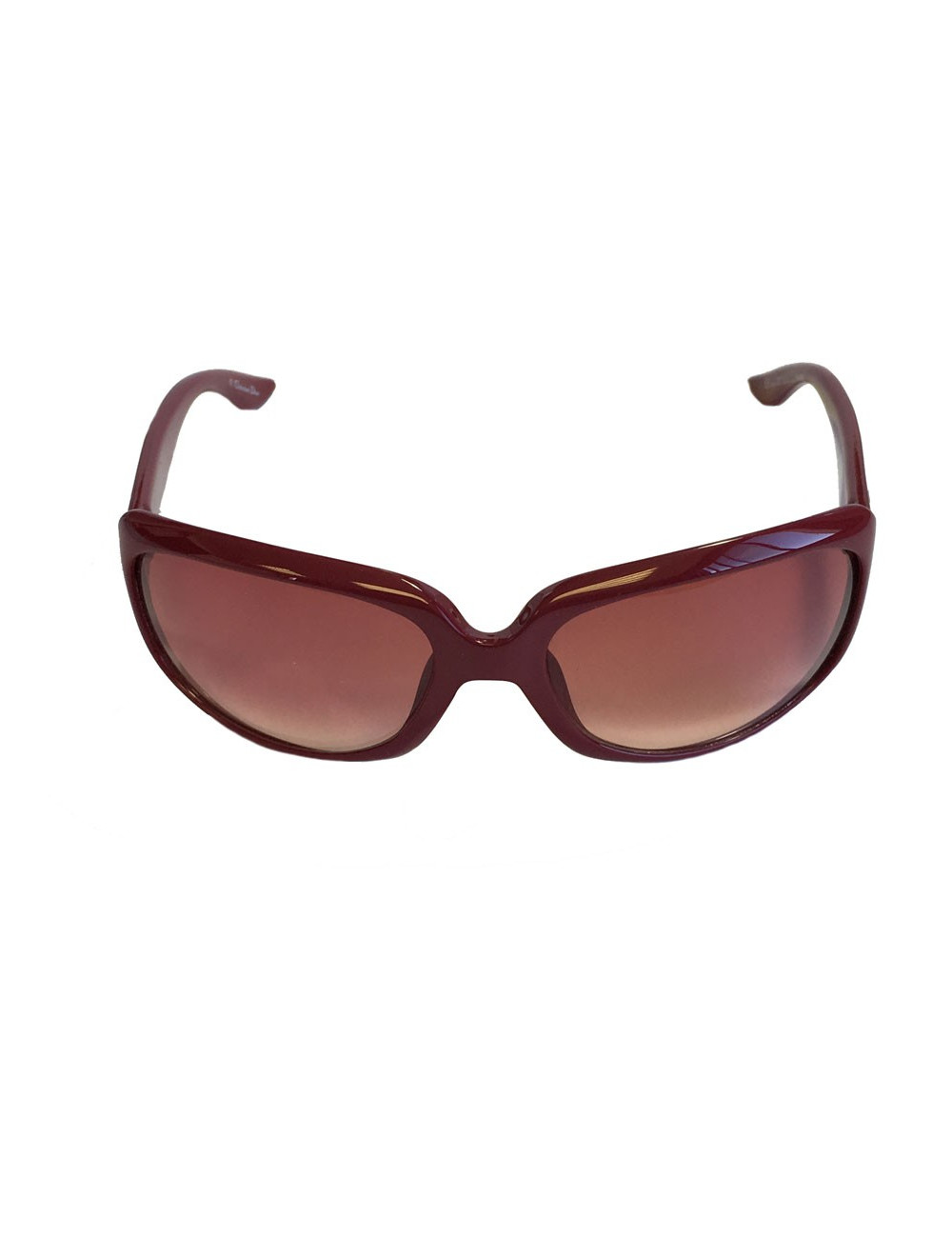 Lunettes de soleil DIOR en plexi bordeaux