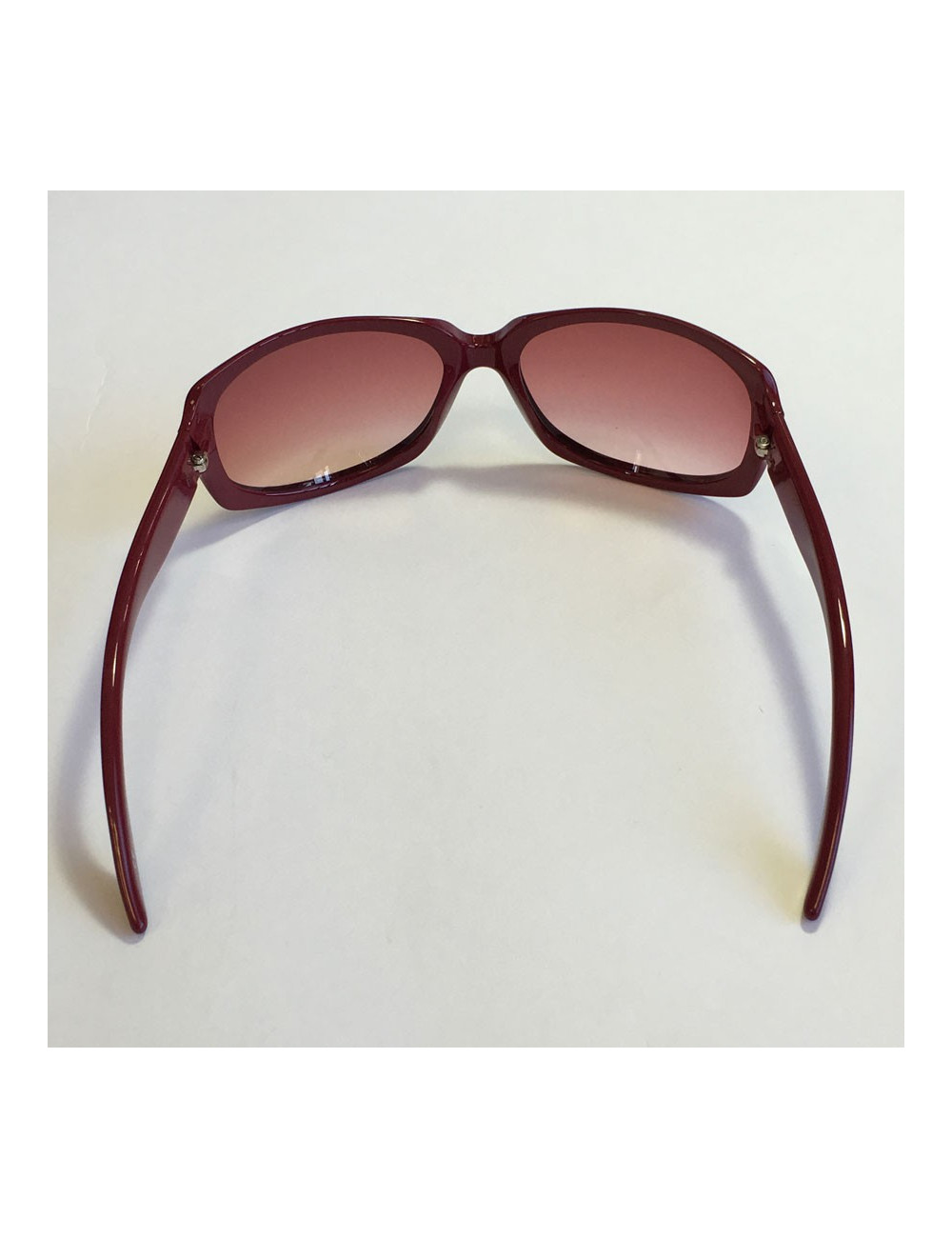 Lunettes de soleil DIOR en plexi bordeaux