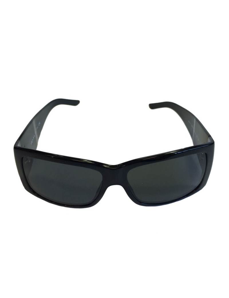 Lunettes de soleil PRADA en plexi noir