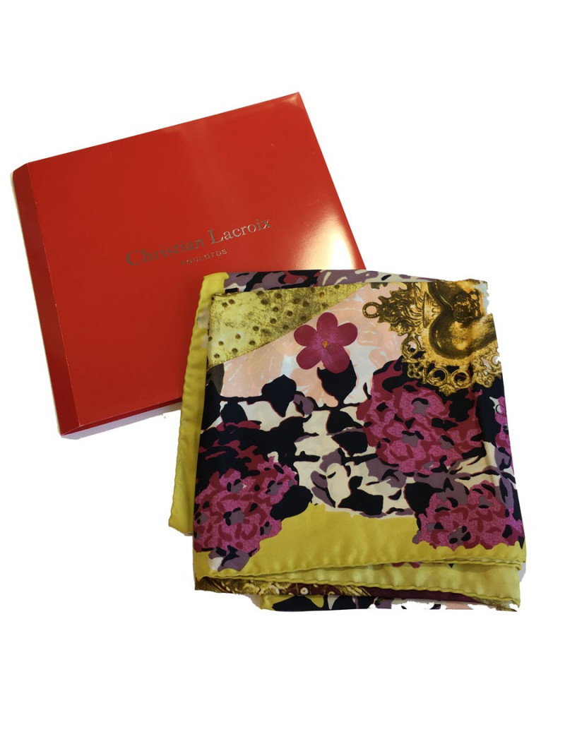 Foulard CHRISTIAN LACROIX en soie