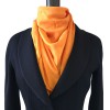 LOUIS VUITTON silk scarf orange