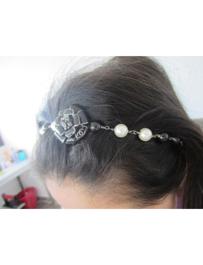 Serre-tête Camélia CHANEL