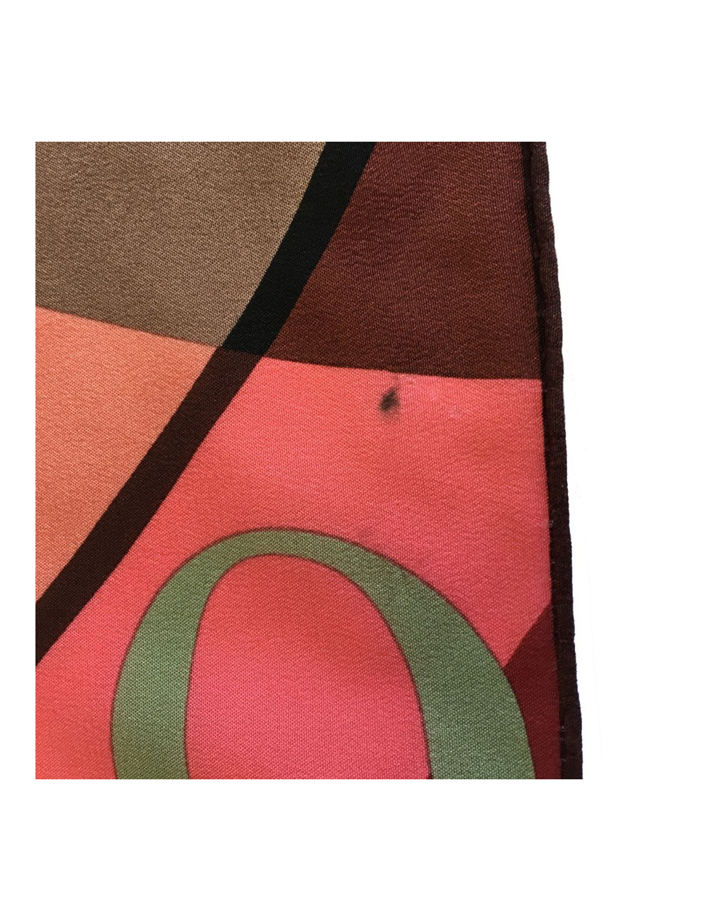 CHRISTIAN DIOR silk scarf pink