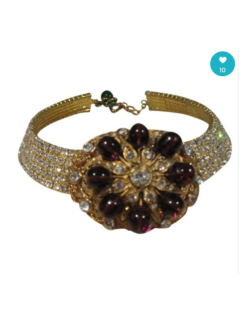 Collier Haute couture MARGUERITE DE VALOIS