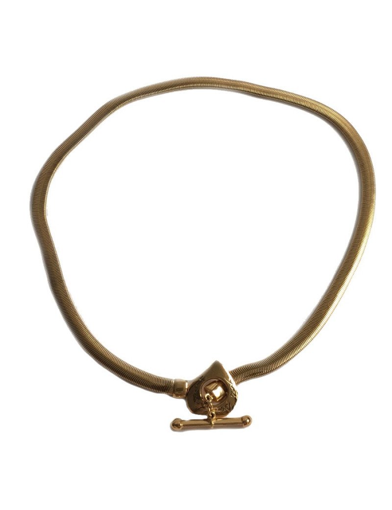 Ceinture YVES SAINT LAURENT maille serpent vintage