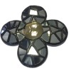 LOUIS VUITTON 'Mirror' brooch made of stainless steel