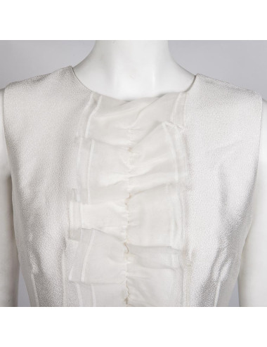 robe blanche DOLCE & GABBANA t42it 2