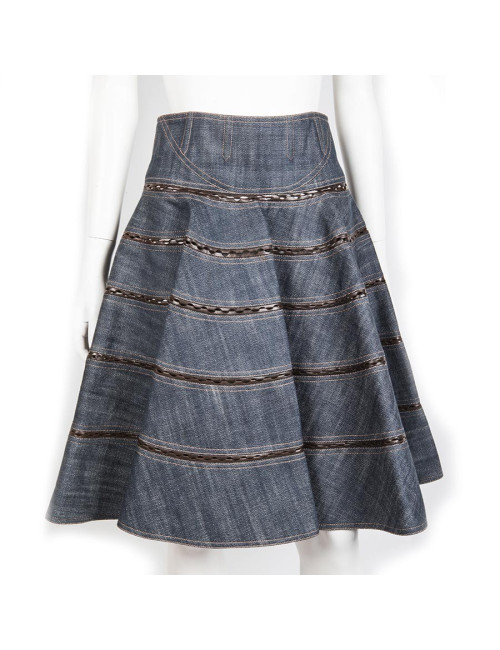 ALAÏA set skirt and vest size 36FR