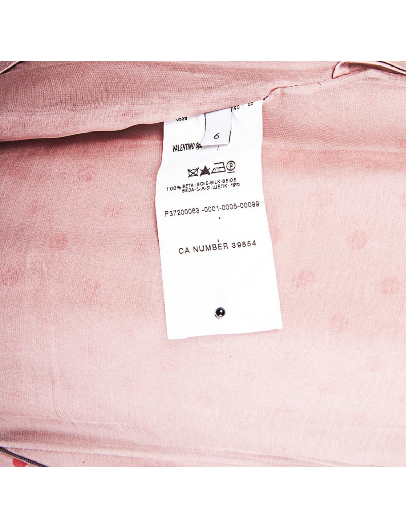 Robe VALENTINO t38 en soie rose