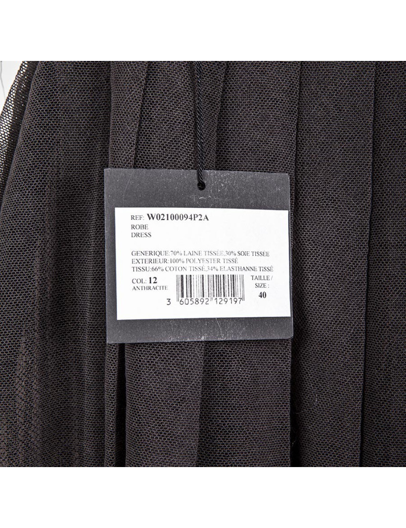 Robe LANVIN t40fr grise