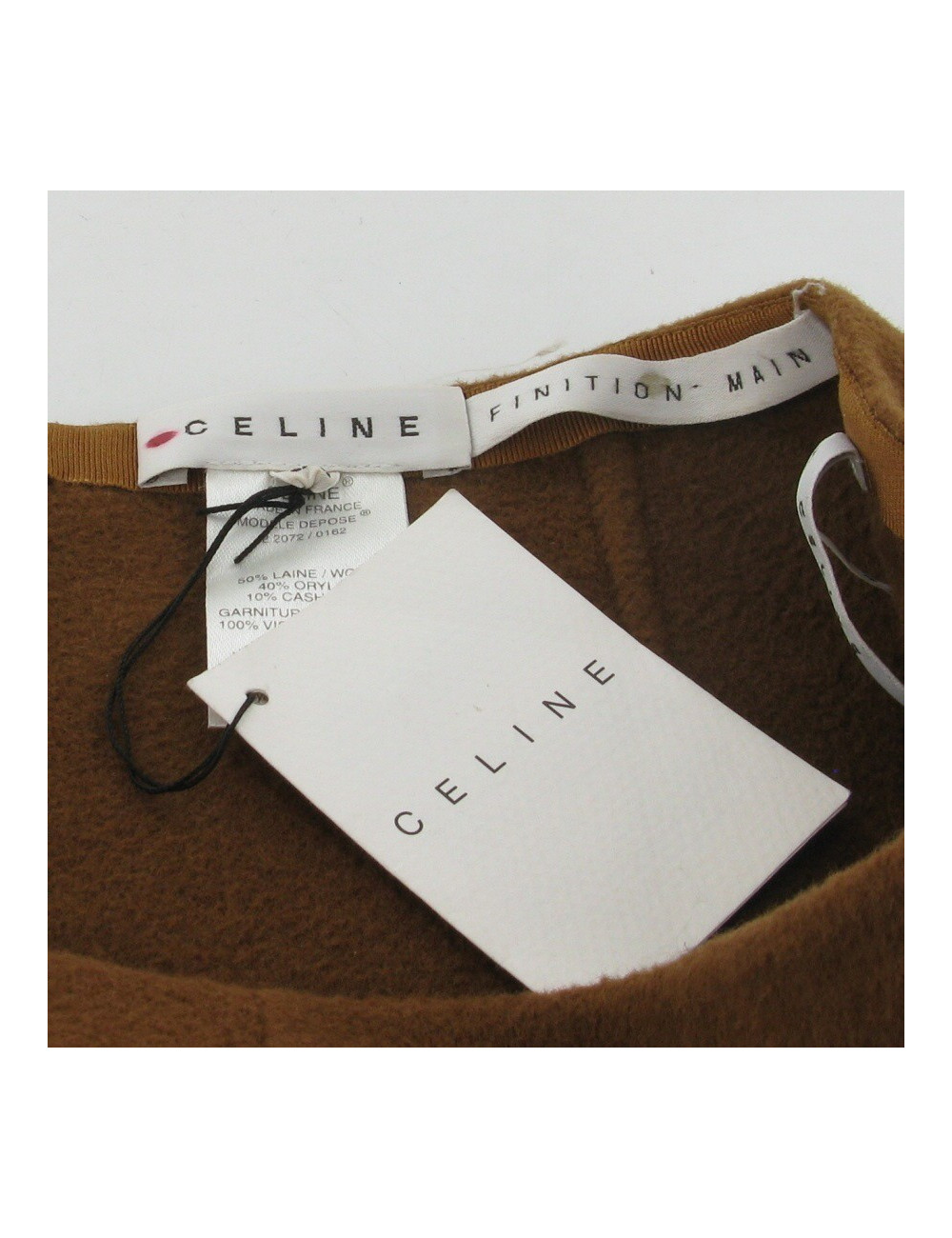 Jupe longue marron T38 CELINE