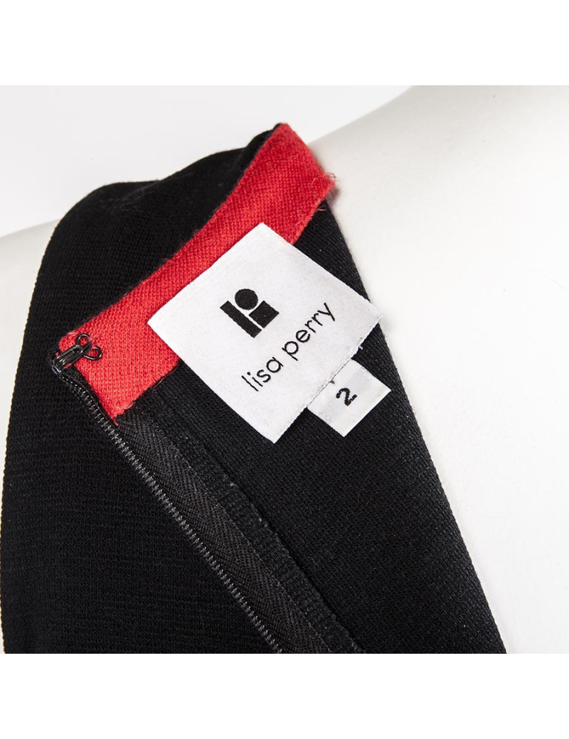 Robe LISA PERRY T 2 US / 34 fr noire 