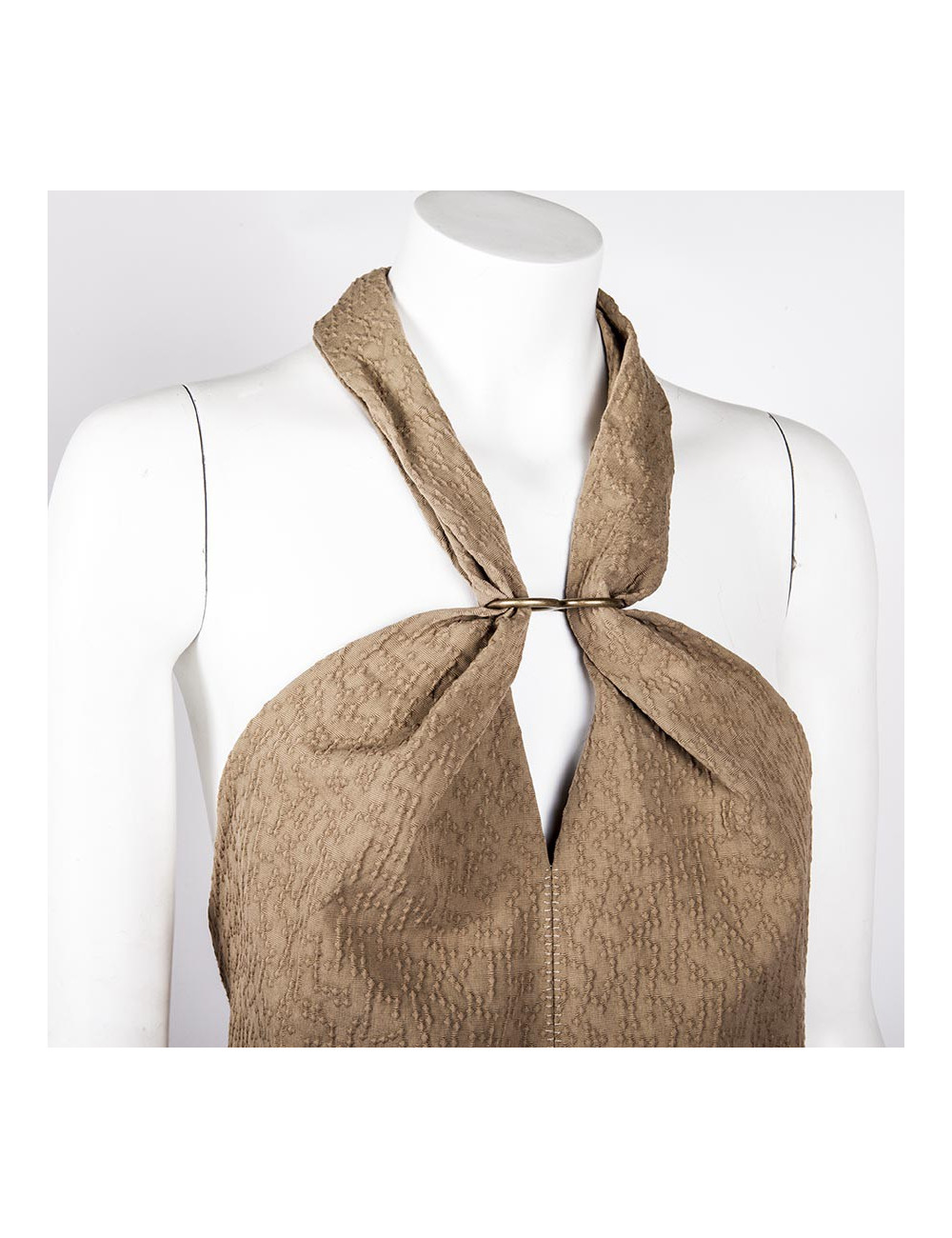 YVES SAINT LAURENT T 40 en backless dress