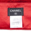 Jupe CHANEL soie rouge T38