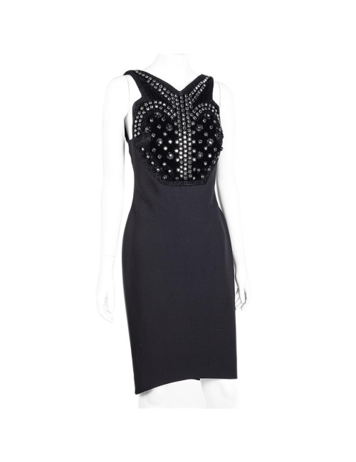 Robe de cocktail ANTONIO BERARDI T 42 IT/38 FR noire