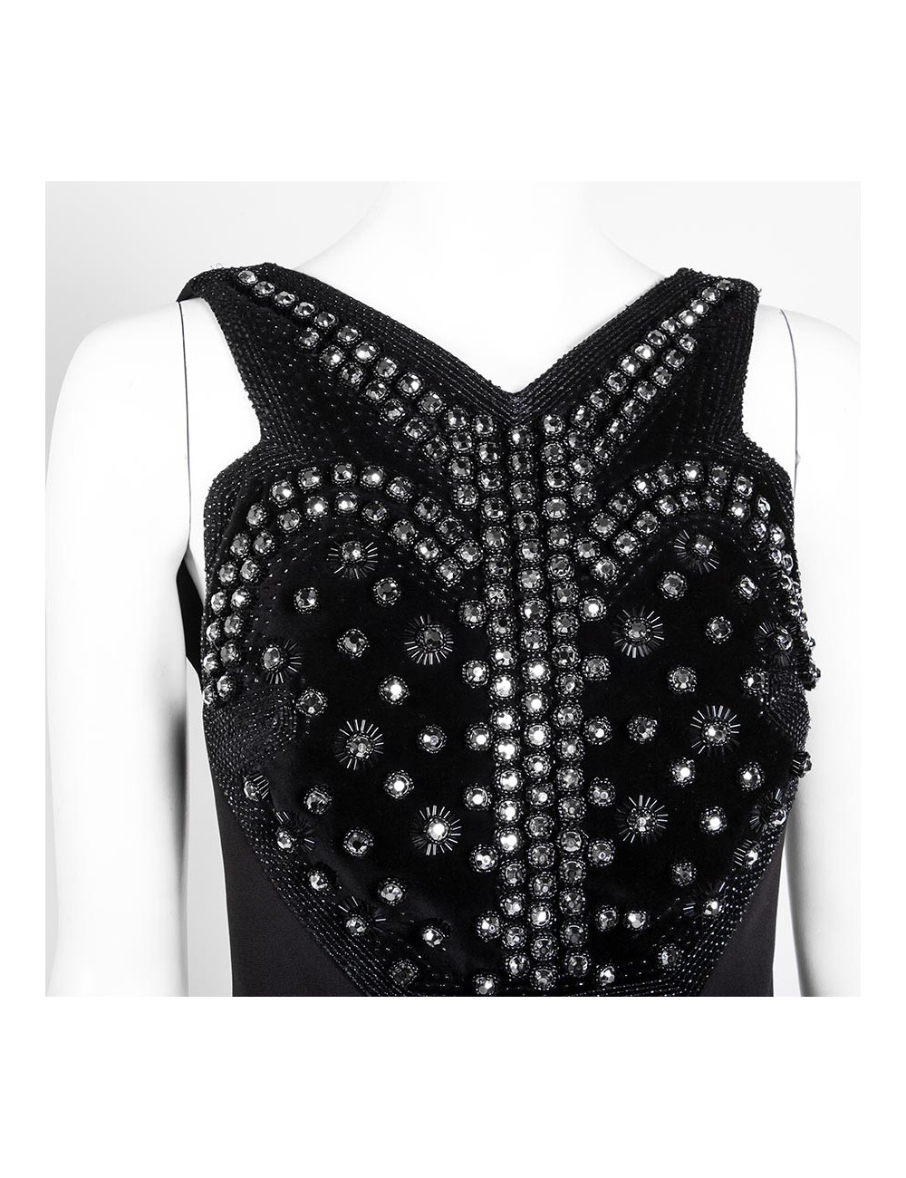 Robe de cocktail ANTONIO BERARDI T 42 IT/38 FR noire