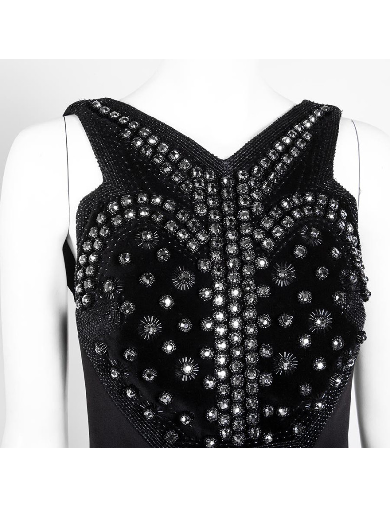 Robe de cocktail ANTONIO BERARDI T 42 IT/38 FR noire