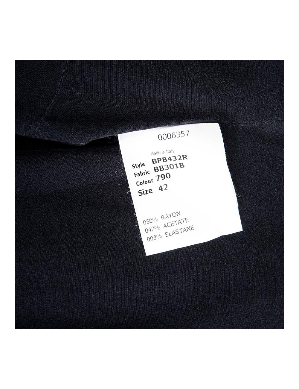 Robe de cocktail ANTONIO BERARDI T 42 IT/38 FR noire